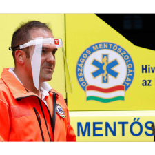 Arcvédő Plexi fejpántos TU védőszemüveg
