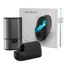 Arcwave Arcwave Ion - vízálló, akkus, léghullámos maszturbátor férfiaknak (fekete) egyéb erotikus kiegészítők férfiaknak