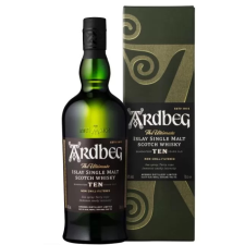  Ardbeg Whisky 10 years Islay Single Malt Scotch 0,7l DD. whisky