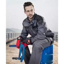 Ardon H8204 Cool Trend Munkakabát (szürke/fekete, L) munkaruha