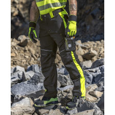 Ardon Munkanadrág - H6432 Neon (fekete/sárga, 46/S) munkaruha