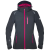 Ardon Női softshell dzseki FLORET - Fekete / rózsaszín | XL