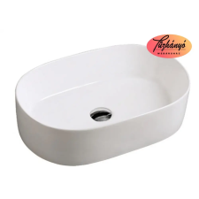 Arezzo design AREZZO Design Dayton mosdótál, pultra építhető, 56x36 cm, AR-385 szaniter