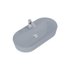 Arezzo design BABETTE pultra ültethető mosdó 82X41 matt ezüstszürke AR-145107 szaniter