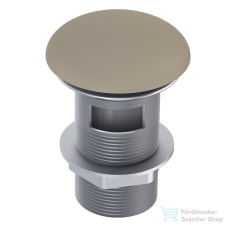 Arezzo design Click Clack lefolyó túlfolyóval, matt bézs AR-169457 építőanyag