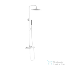 Arezzo design ELEGANT 3 funkciós termosztátos zuhanyrendszer, matt fehér AR-3095MW csaptelep