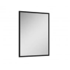 Arezzo design Keretes tükör 80/80, fekete, 19 mm