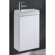 Arezzo design Mini 40 1 ajtós fehér (alsószekrény + mosdó) AR-163068 fürdőszoba bútor