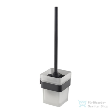 Arezzo design Mono fali wc kefe tartó, fekete AR-120061B takarító és háztartási eszköz