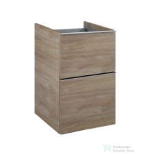 Arezzo design Monterey 40cm-es oldalszekrény 2 fiókkal, Canela tölgy színben fürdőszoba bútor
