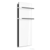 Arezzo design ONYX WHITE 2 elektromos törölközőszárító radiátor