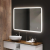 Arezzo design páramentes tükör LED világítással 100x70 cm, AR-3017