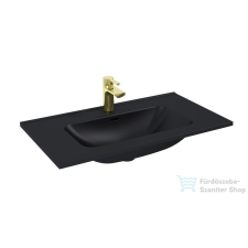 Arezzo design SKAPPA 80 cm-es mosdó, matt antracit AR-146066 szaniter