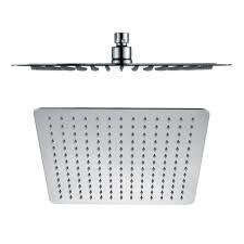 Arezzo design Slim Square 20x20 szögletes esőztető zuhanyfej csaptelep