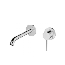 Arezzo design Slimfield króm fali egykaros kerámiabetétes mosdó csaptelep csaptelep