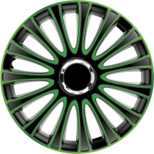 Argo 13"-os LeMans Pro dísztárcsa szett zöld-fekete (4db) (ARG13LEMANS-PGB) (ARG13LEMANS-PGB) dísztárcsa