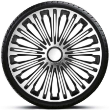 Argo 13"-os Volante Silver-Black dísztárcsa garnitúra (4darab) dísztárcsa