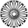 Argo 17"-os Volante dísztárcsa szett ezüst-fekete (4db) (ARG17VOLANTE-SB)
