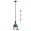 Argon Argon SINES 4216 Függőlámpa 1x15W/E27 IP20