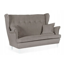  Ari Skandináv Stílusú Karfás Kanapé, Nem Átalakítható, Family Furniture, Szürke-Bézs bútor