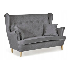  Ari Skandináv Stílusú Karosszékes Kanapé, Nem Átalakítható, Family Furniture, Szürke Velúr bútor