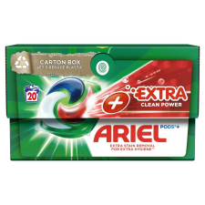 ARIEL Allin1 Pods Extra Clean Mosókapszula 20 mosás tisztító- és takarítószer, higiénia