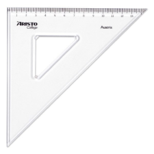 Aristo Vonalzó ARISTO College háromszög 45 fokos 20 cm vonalzó
