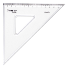 Aristo Vonalzó ARISTO College háromszög 45 fokos 20 cm vonalzó