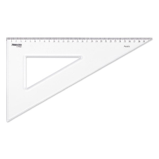 Aristo Vonalzó ARISTO College háromszög 60 fokos 30 cm vonalzó