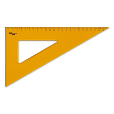 Aristo Vonalzó ARISTO Contrast háromszög 60 fokos 25 cm sárga vonalzó