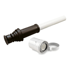 Ariston koncentrikus függőleges kivezető idom PPs/alu 80/125mm hűtés, fűtés szerelvény