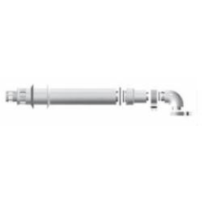 Ariston Koncentrikus parapett szett, alu/pp, Ø80/125 mm, 1 m hűtés, fűtés szerelvény