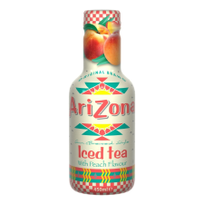 Arizona Fekete tea Barackos 0,45 L gyümölcs