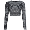 ARIZONA LOVE Hosszú ujjú pólók THE CROPPED TOP YOGA Fekete EU M
