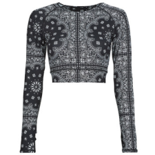 ARIZONA LOVE Hosszú ujjú pólók THE CROPPED TOP YOGA Fekete EU S női póló