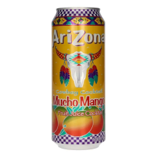 AriZona Mucho Mango mangó ízű üdítőital fémdobozos - 500 ml üdítő, ásványviz, gyümölcslé