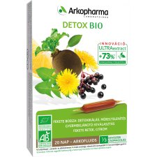 Arkofluids bio detox ampulla 20 db vitamin és táplálékkiegészítő