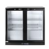 Arktic Kétajtós hátsó hűtő, Arktic, 180L, Fekete, 220-240V/160W, 900x540x(H)890mm