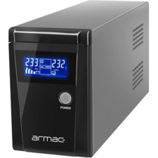 ARMAC Office 850E LCD 850VA / 480W Vonalinteraktív UPS Fekete (O/850E/LCD) szünetmentes áramforrás