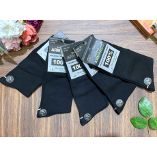 ARMANDO férfi pamut Hosszú szárú zokni AMP-301 1cs/5pár fekete