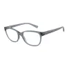 armani exchange AX3037 8410 Shiny Transparent Blue Demo Lens szemüveg