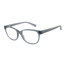 armani exchange AX3037 8410 Shiny Transparent Blue Demo Lens szemüveg szemüvegkeret