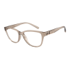 armani exchange AX3111U 8344 Shiny Transparent Brown Demo Lens szemüveg