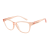 armani exchange AX3111U 8395 Transparent Peach Demo Lens szemüveg