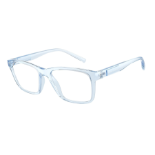 armani exchange AX3114 8345 Shiny Transparent Blue Demo Lens szemüveg szemüvegkeret