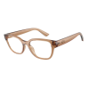 armani exchange AX3134U 8396 Shiny Transparent Brown Demo Lens szemüveg