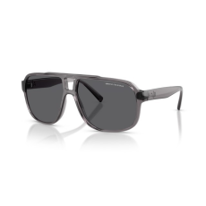 armani exchange AX4104S 823981 SHINY TRANSPARENT GREY GREY POLARIZED napszemüveg