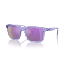 armani exchange AX4145S 83464V SHINY TRANSPARENT VIOLET GREY MIRROR VIOLET napszemüveg