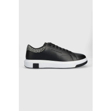  Armani Exchange bőr sportcipő XUX123 45 EU fekete