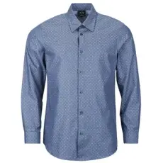 armani exchange Hosszú ujjú ingek XM002739 Kék EU S